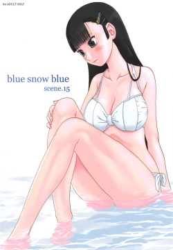 blue snow blue scene.15