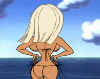 Cartoon Adult Nude - Ren and Stimpy Adult Party Cartoon: Naked Beach Frenzy Gallery - HentaiEra