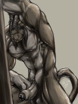 Furry Art Gallery - Muscle