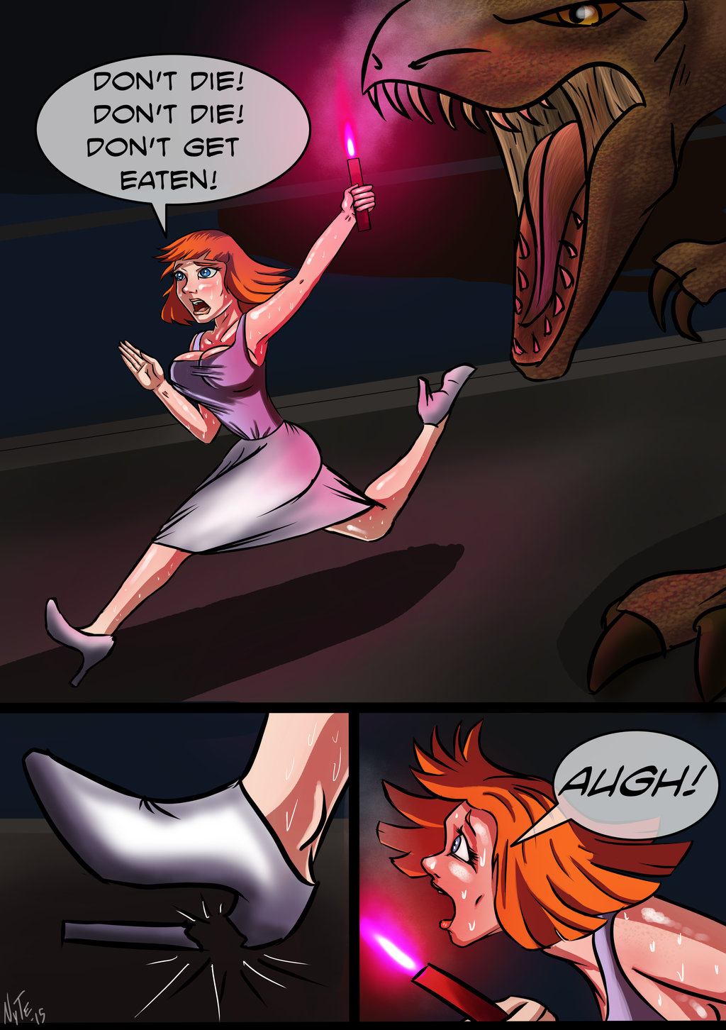 Jurassic Park Dinosaur Porn - Jurassic World: Claire Indominated - Page 1 - HentaiEra