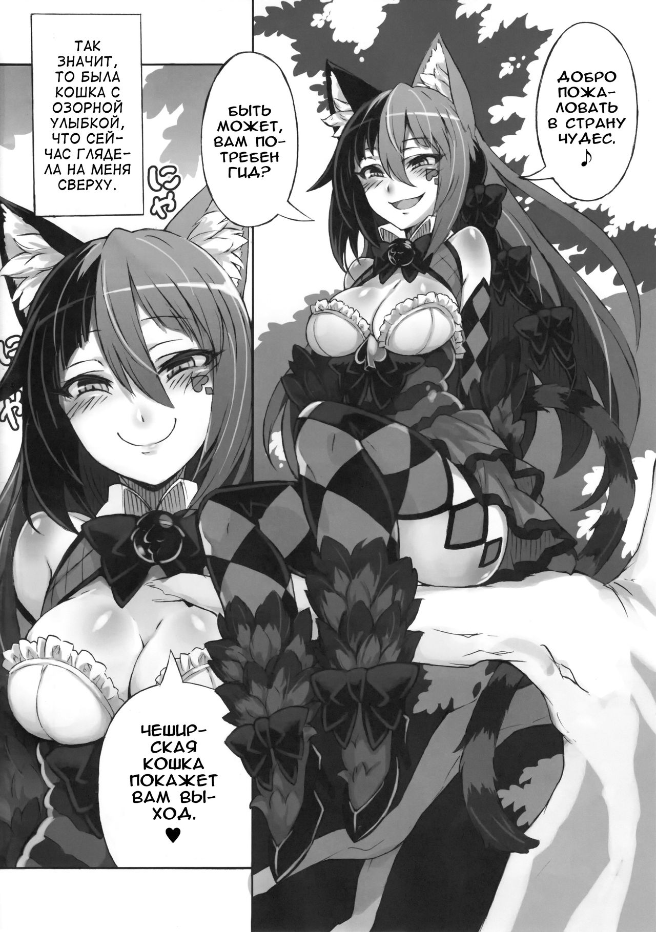 Mamono Musume Zukan Higai Houkoku ~Cheshire Neko no Oidemase Fushigi no  Kuni~ | Энциклопедия девушек-монстров. Отчёт о нанесённом ущербе ~Чеширский  приём в Страну чудес~ - Page 4 - HentaiEra