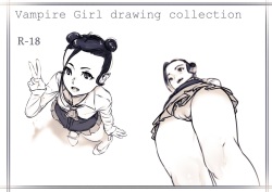 Vampire Girl drawing collection