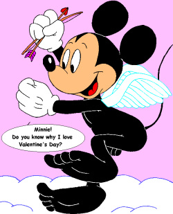 Cupid Mickeys Valentine