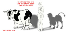 Project 35: What Will This Cow and Sue Storm Soon Have In Common?
