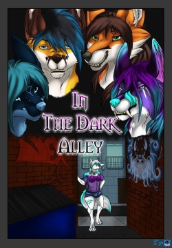 In the dark alley