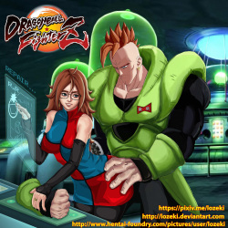 Dragon Ball Figher Z - Android 21 and Android 16