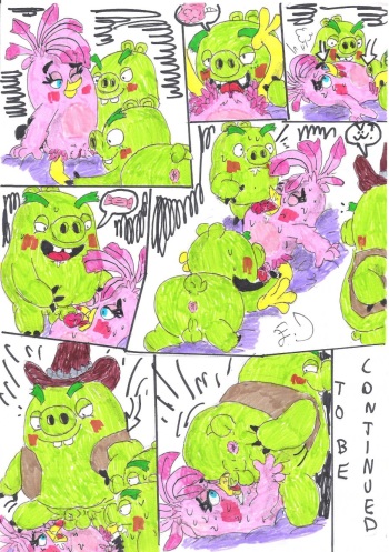 Angry Birds Comic Porn - Stella is a slut for piggies - HentaiEra
