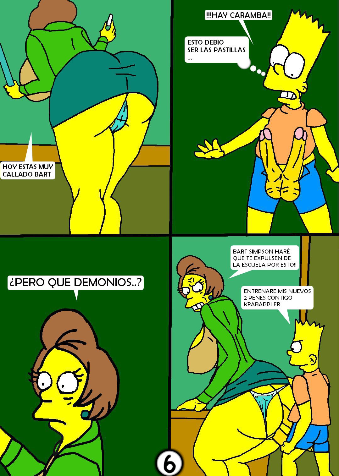 The Simpsons Big Ass Porn - the simpsons bigass 3 - Page 7 - HentaiEra