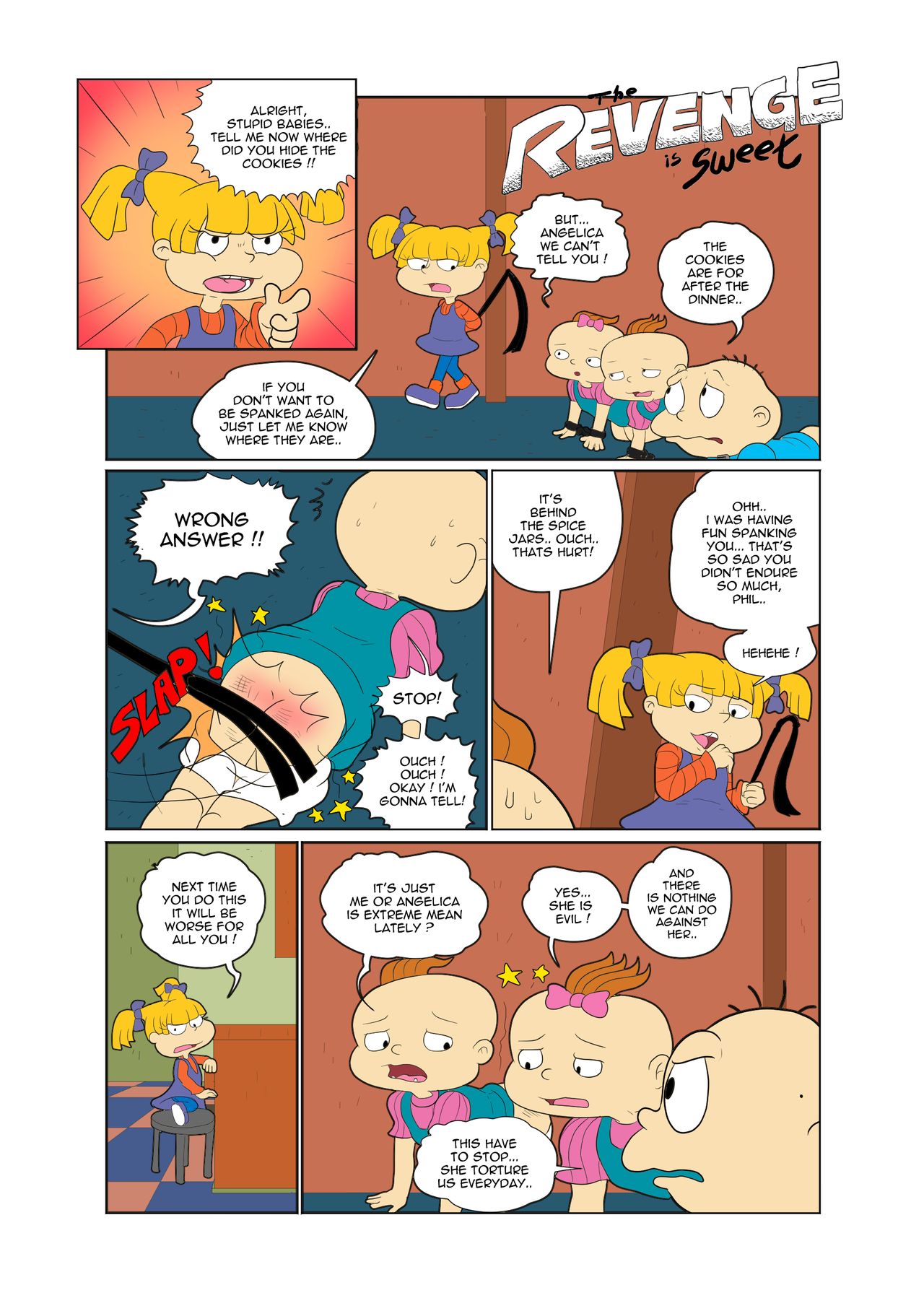 Rugrats Cartoon Porn Comics - Revenge is Sweet - Page 2 - HentaiEra