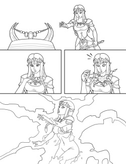 Zelda Demon Transformation