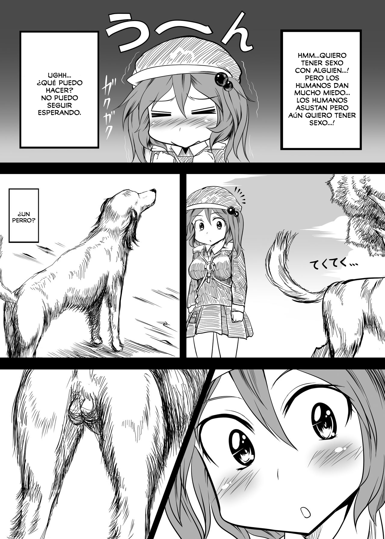 Kyonyuu nitori ga Inu Uma Buta to SEX suru Juukan Hon | The Big-Titted  Nitori Having Bestiality Sex with Dogs And Horses Book - Page 6 - HentaiEra