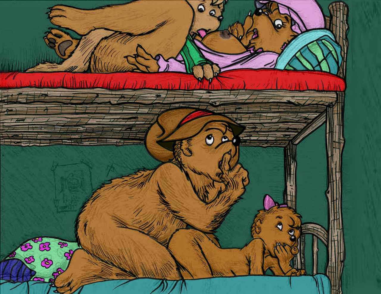 Berenstain bears porn comic