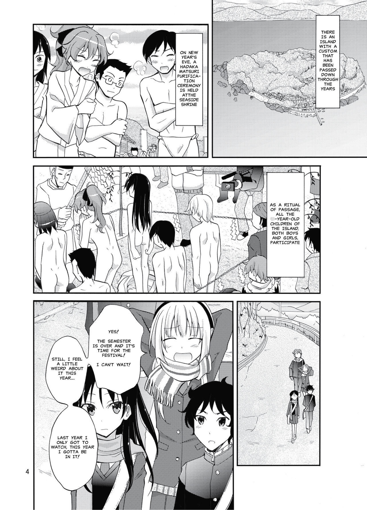 Shima no Narawashi Zenra de Misogi - Page 3 - HentaiEra