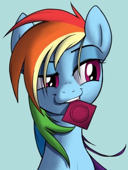 100% Rainbow Dash Mammal Edition