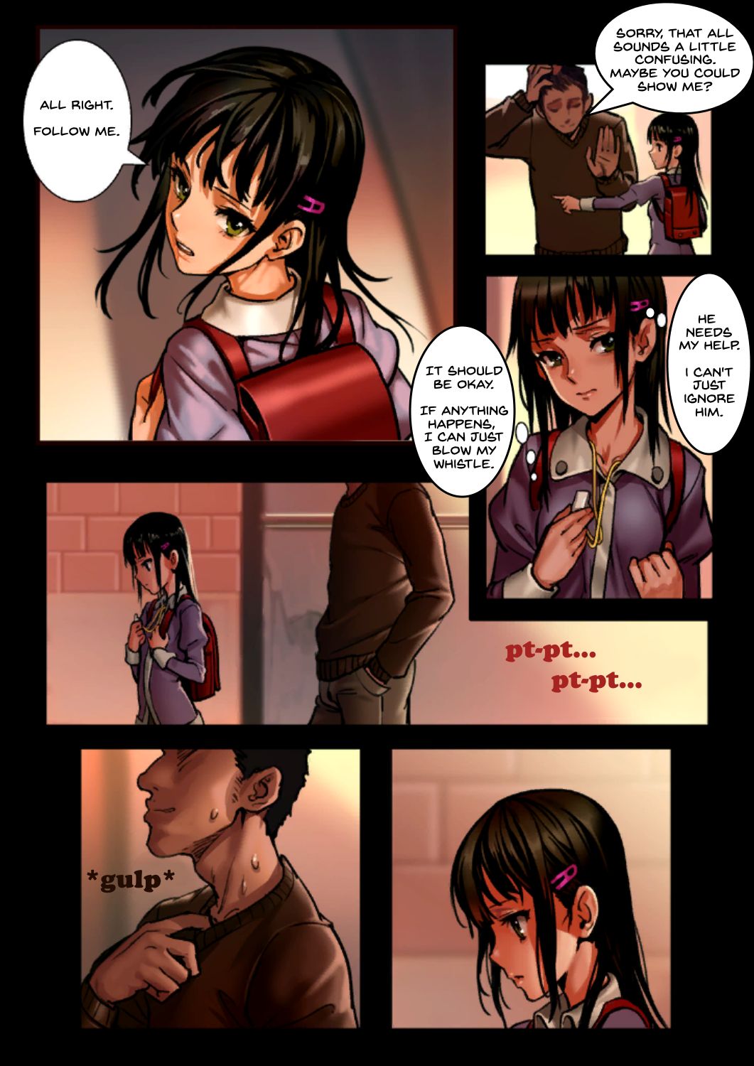 The Girl and the Back Alley 0.9 - 3.1 - Page 4 - HentaiEra